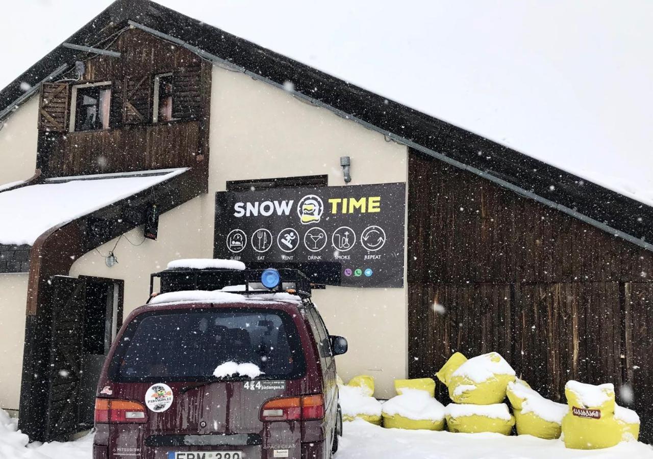 Snow Time Cottage Gudauri Bagian luar foto